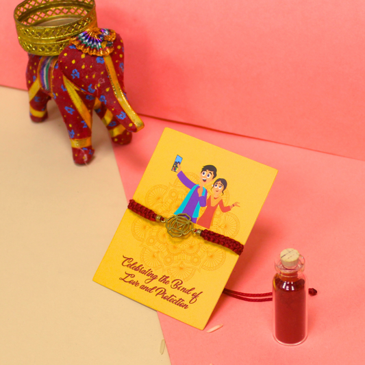 Happy Raksha Bandhan Tags (3x2.5 Inches)