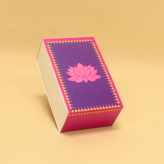 2 Cavity Lotus Chocolate Box | 4.2x2.7x1.5 Inches