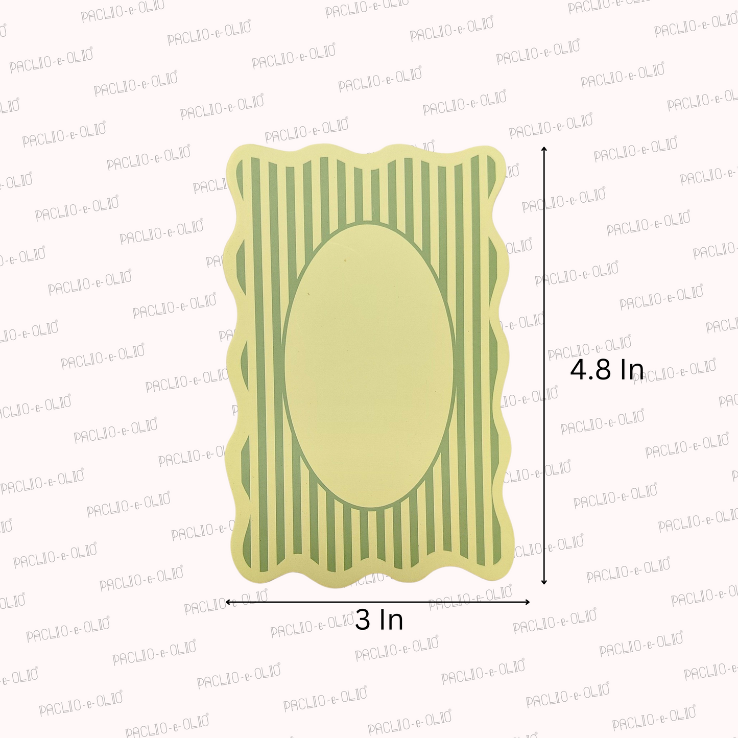 Line Print Tags | 4.8x3 Inches | Pack Of 25 Pieces