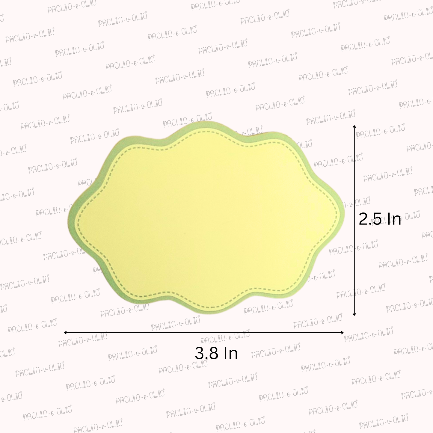 Baby Tags | 3.8x2.5 Inches | Pack Of 25 Pieces