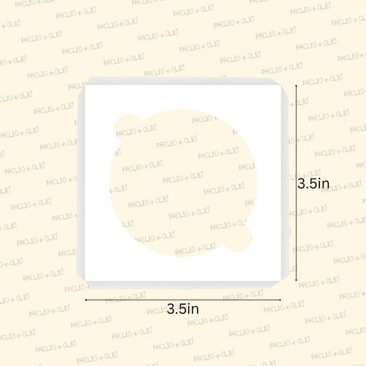 White Paper Cavity For 1 Cupcake