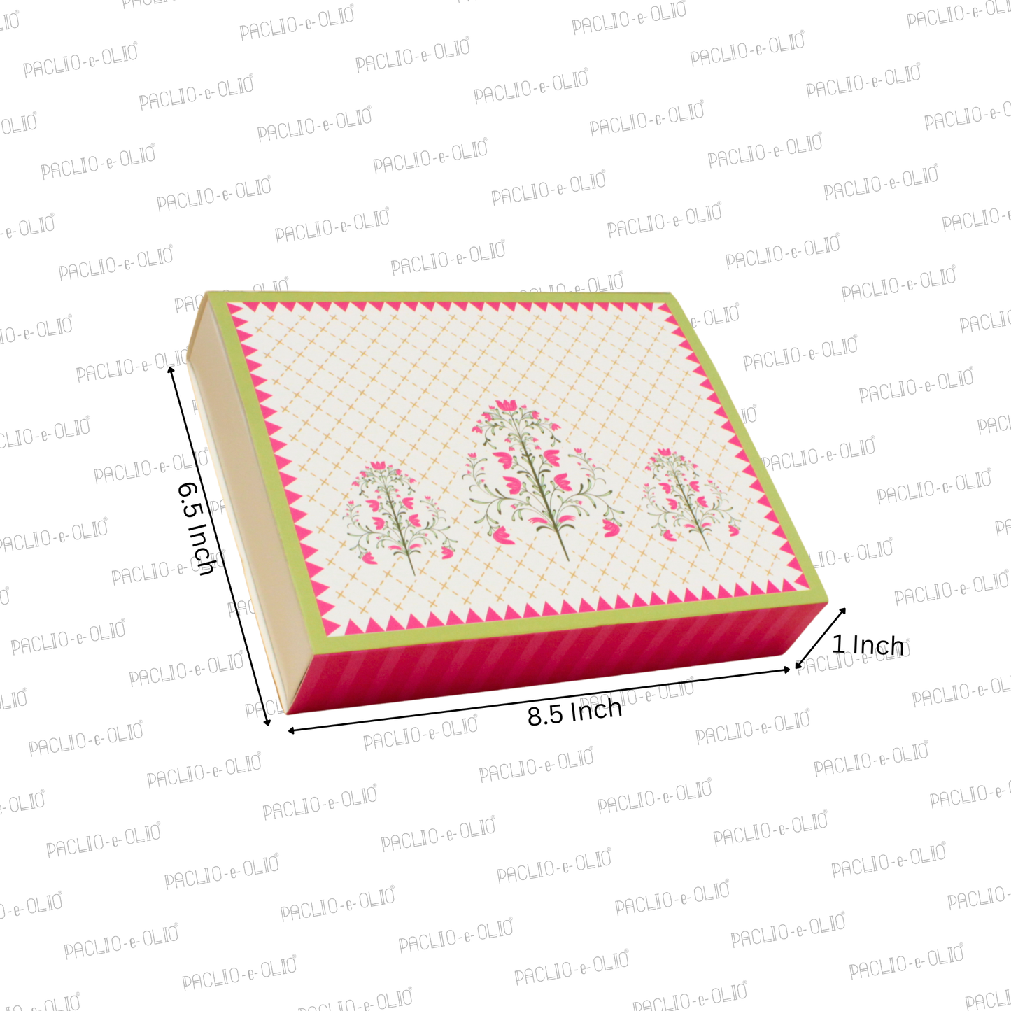 12 Cavity Chocolate Box | 8.5x6.5x1.5 Inches