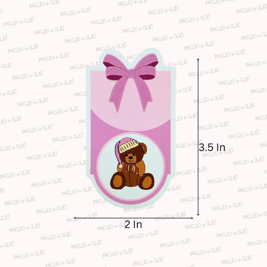 Baby Tags | 3.5x2 Inches | Pack Of 25 Pieces