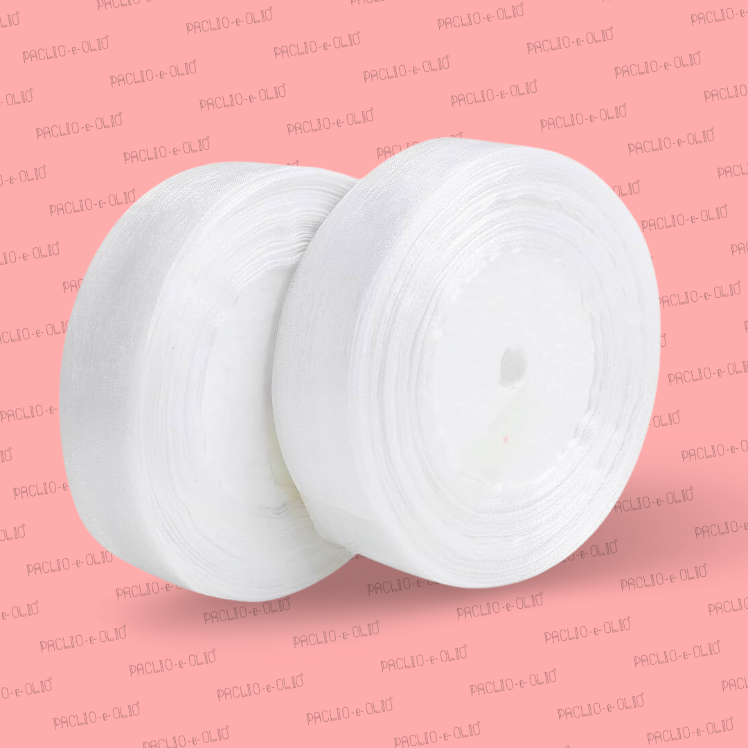White Transparent Ribbon