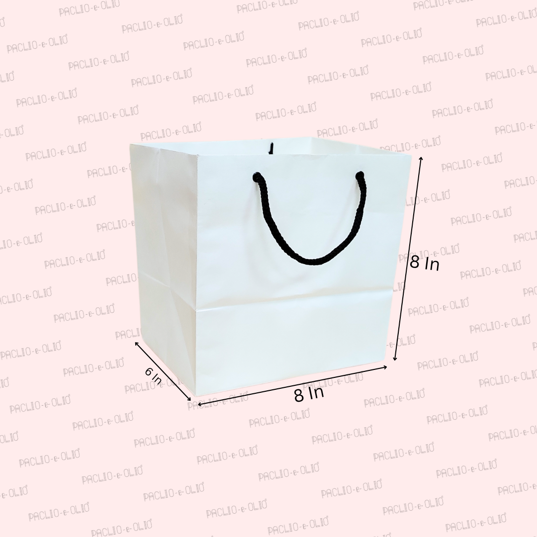 Paper Bags (8x8x6 Inches)