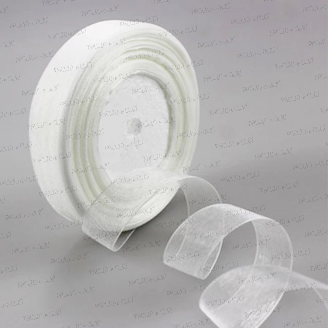 White Transparent Ribbon