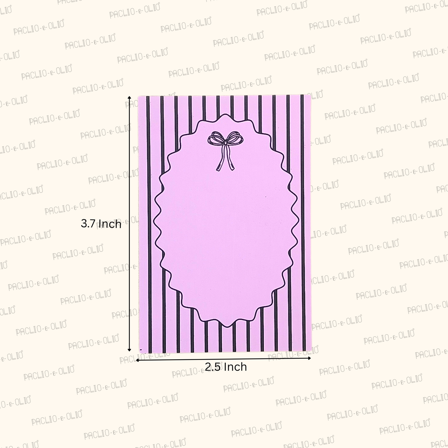 Tags | 3.7x2.5 Inches | Pack Of 25 Pieces