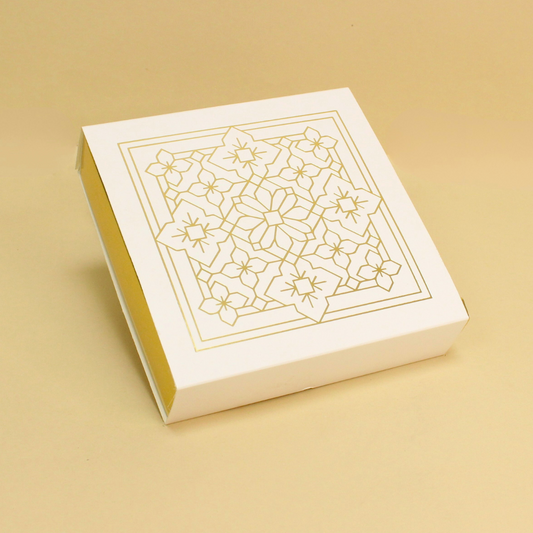 9 Cavity Chocolate Box (6.5x6.5x1.5 Inches)