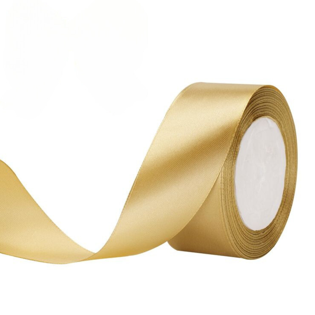 Golden Satin Ribbon (1 Inch)