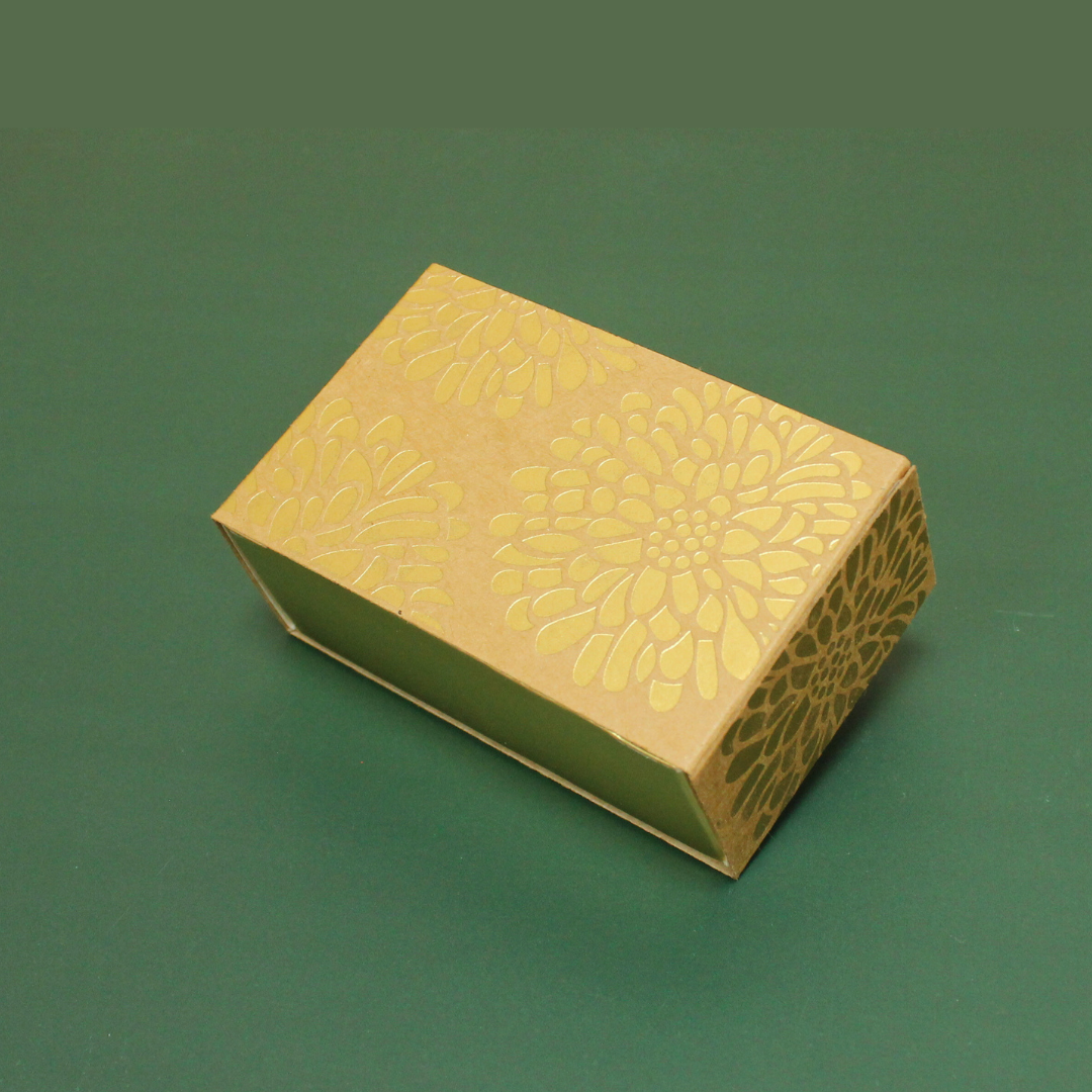 2 Cavity Chocolate Box (4.5x2.5x1.5 Inches)