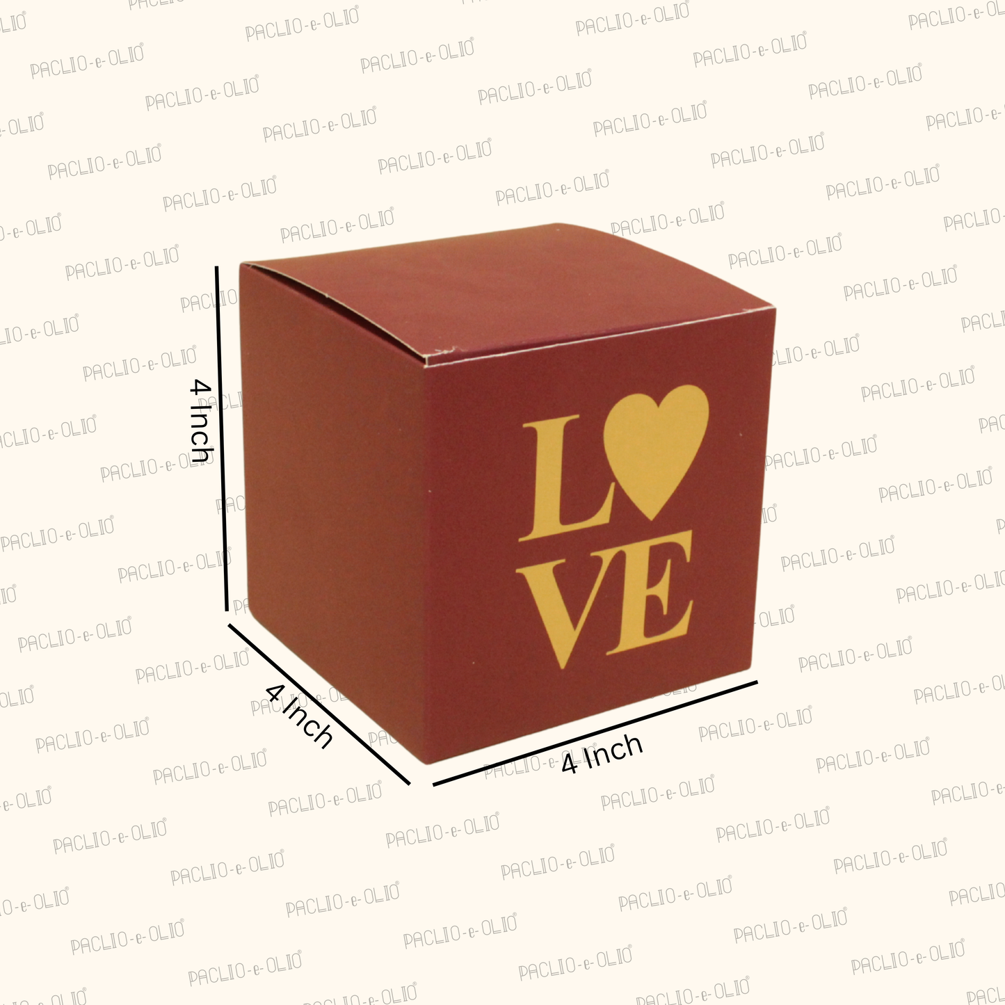 CANDLE BOX | 4x4x4 Inches