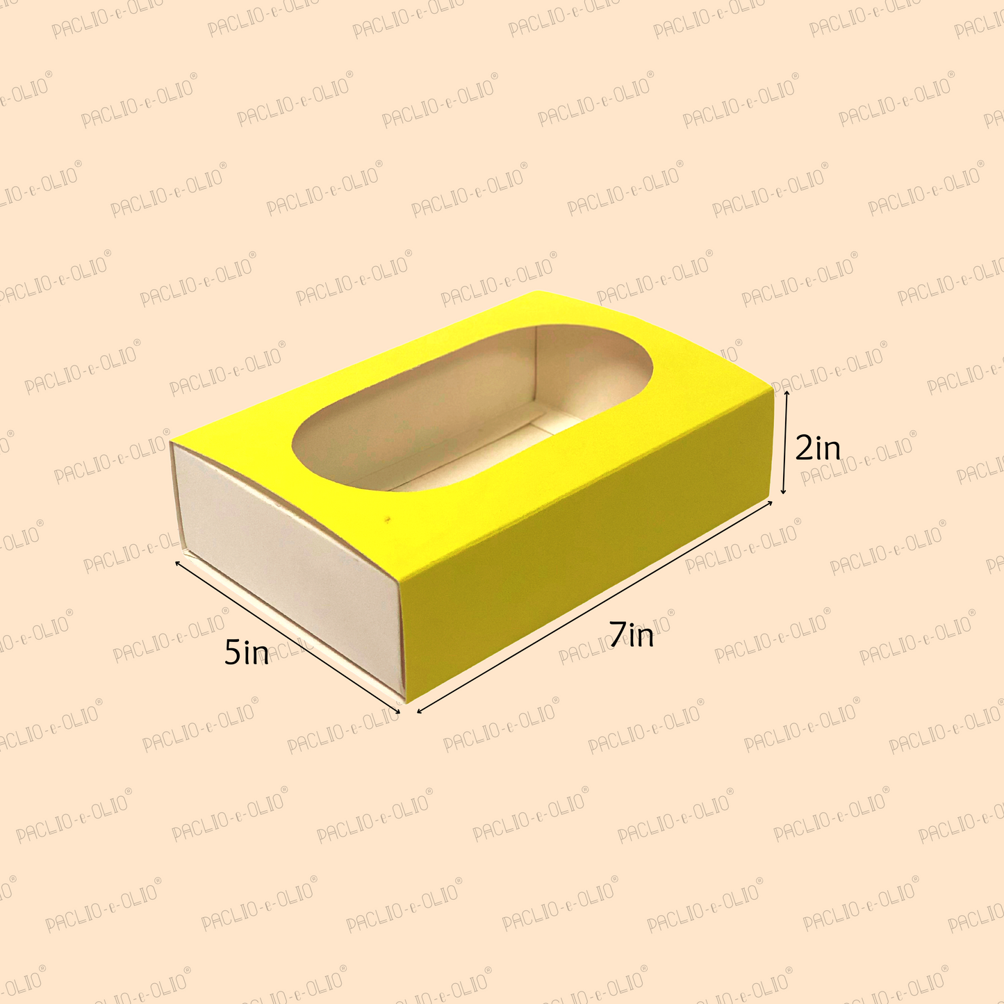 Dry Cake Box (7x5x2 Inches)