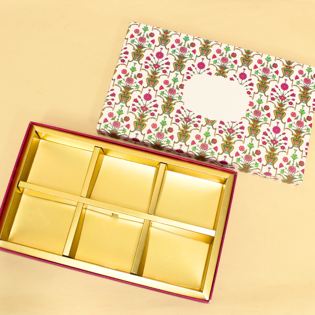 Dry Fruit Rigid Box (14.5x9x1.5 Inches)