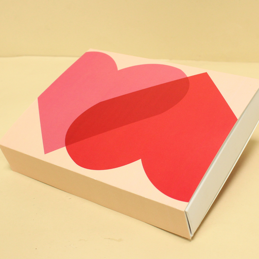 Valentine's 12 Cavity Chocolate Box (8.5x6.5x1.5 Inches)