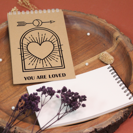 Pocket Diary/Notepad - You Are Loved (6x4 Inches)