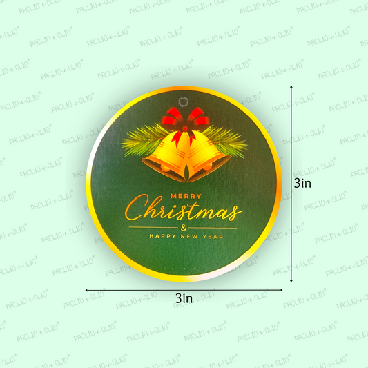 CHRISTMAS TAG (3x3 INCHES)
