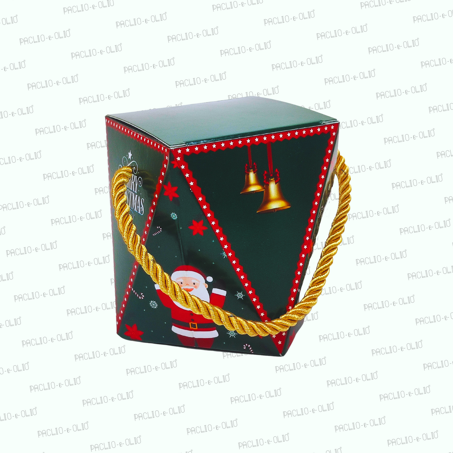 Christmas Treat Box (3x3x3.75 Inches)