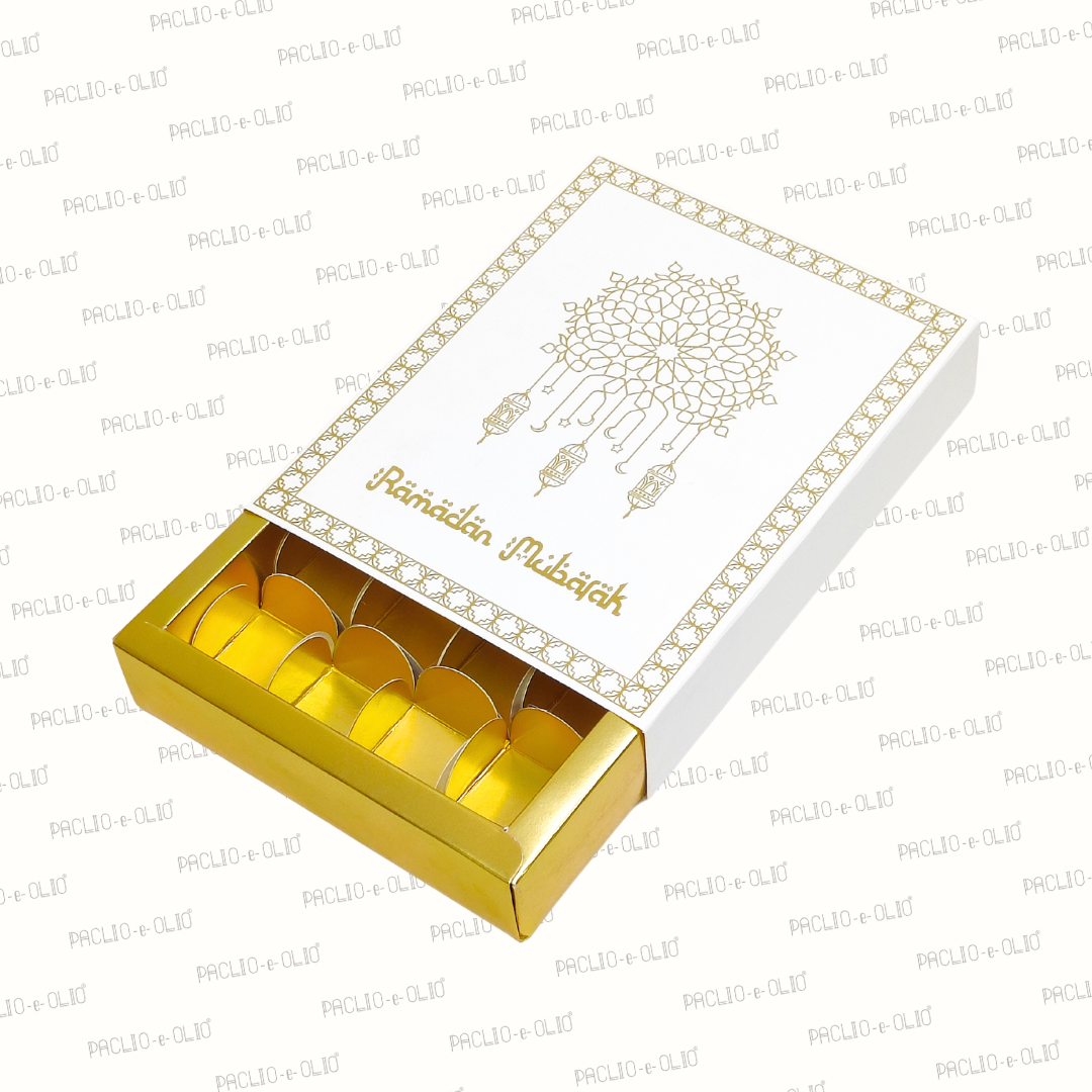 15 Pcs Ramadan Chocolate Box (10.5x7x1 Inches)