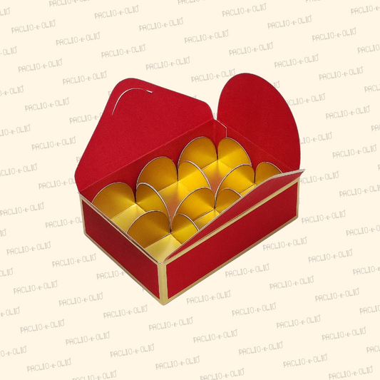 Gold Paper Cavity/Chocolate Cavity