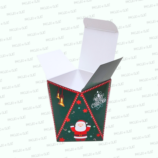Christmas Treat Box (3x3x3.75 Inches)