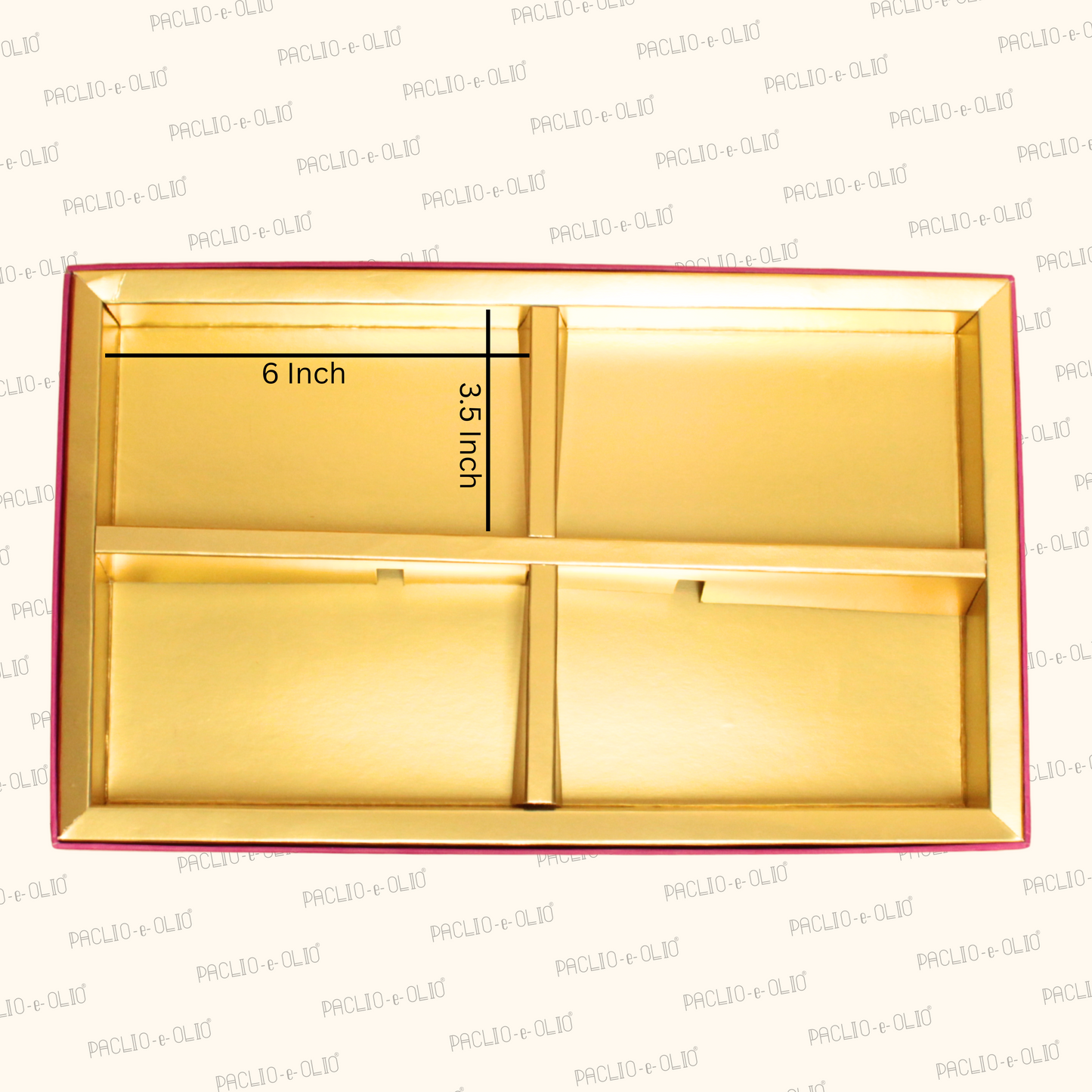 Dry Fruit Rigid Box (14.5x9x1.5 Inches)