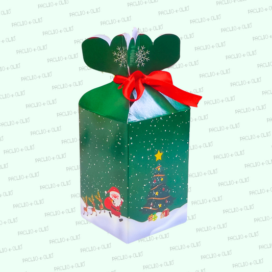 Christmas candy box (2.5x2.5x4 INCHES)
