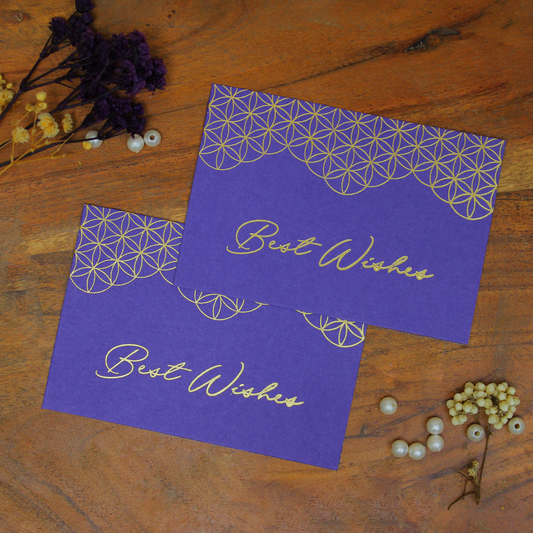 Best Wishes (4x2.75 Inches)