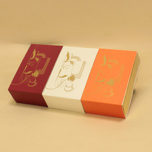 2 Cavity Chocolate Box (4.5x2.5x1.5 Inches)| Ganesh Chaturthi