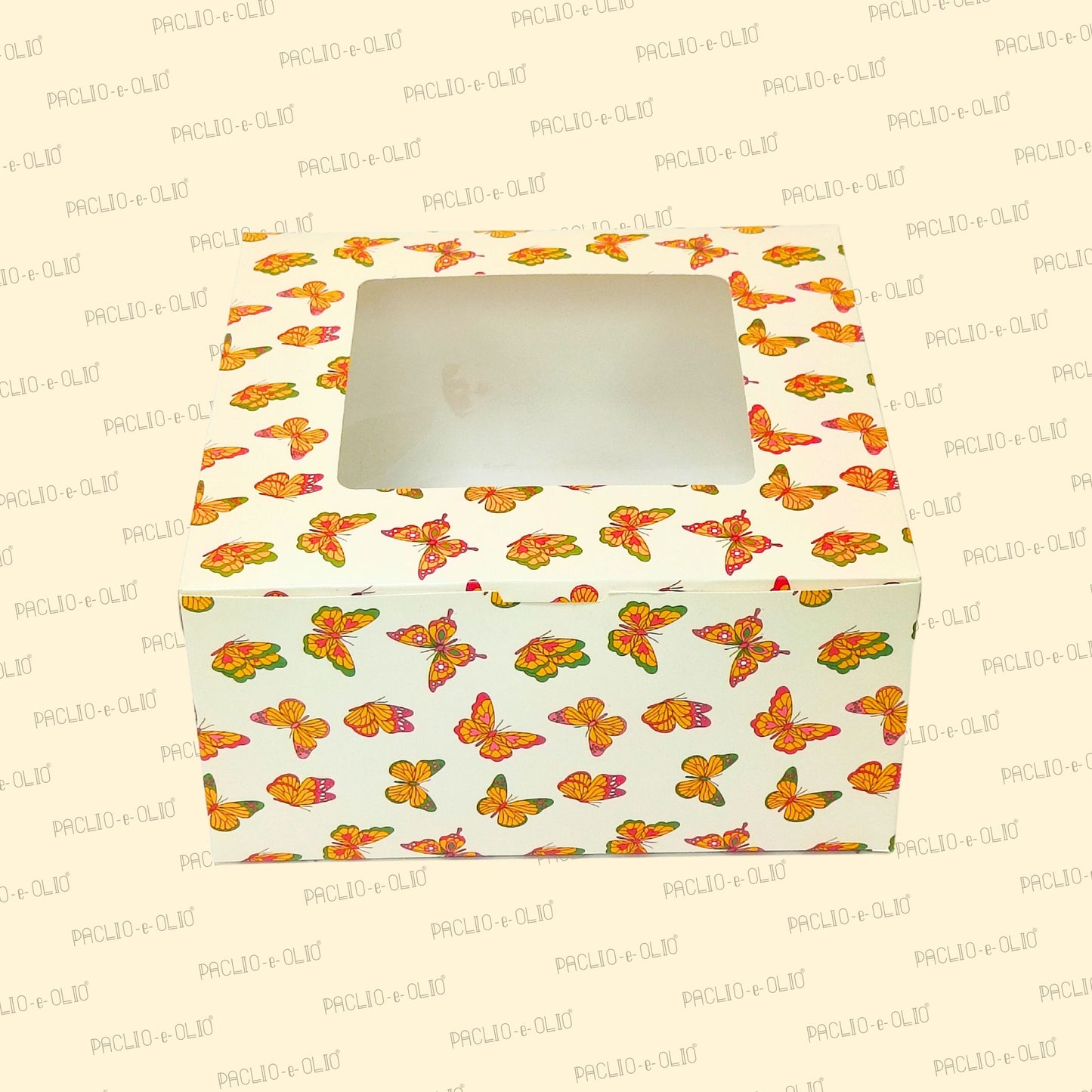 1 kg / 2 Pounds Cake Box (10x10x5 Inches)