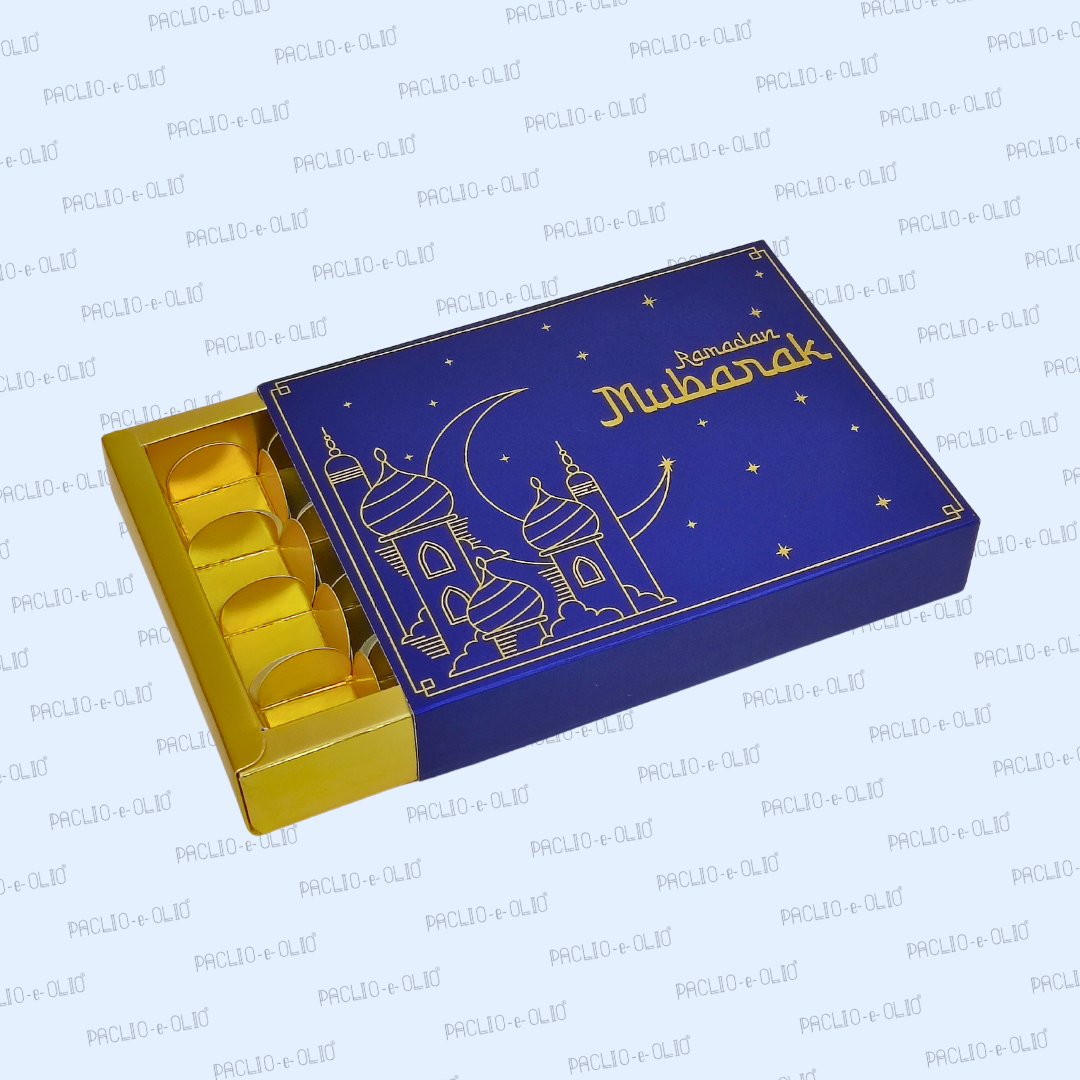 15 cavity Ramadan chocolate (8.5x6.5x1.5 Inches)