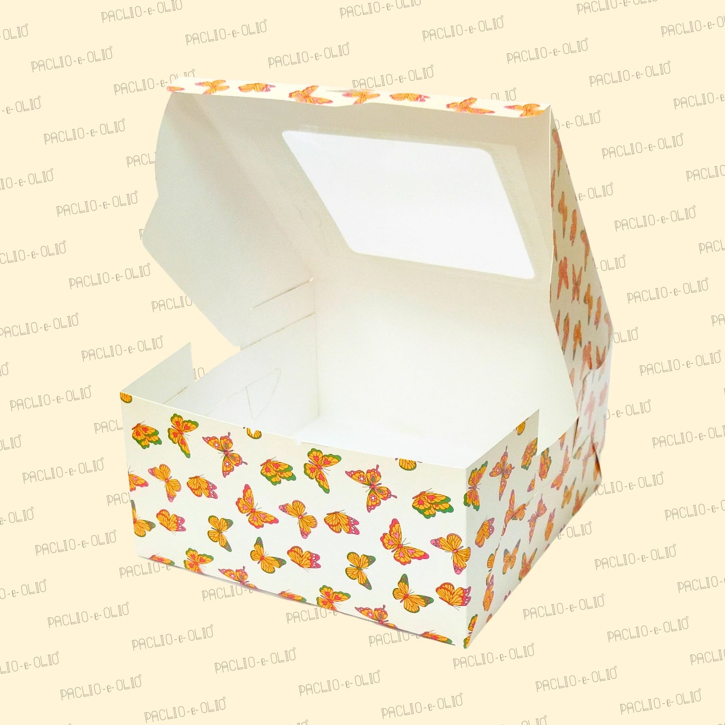 1 kg / 2 Pounds Cake Box (10x10x5 Inches)