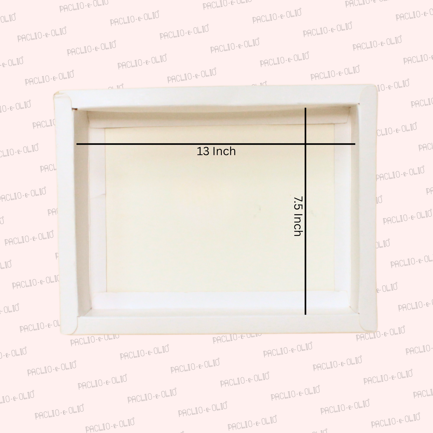 12 Cavity Diwali Chocolate Box (8.5x6.5x1.5 Inches)