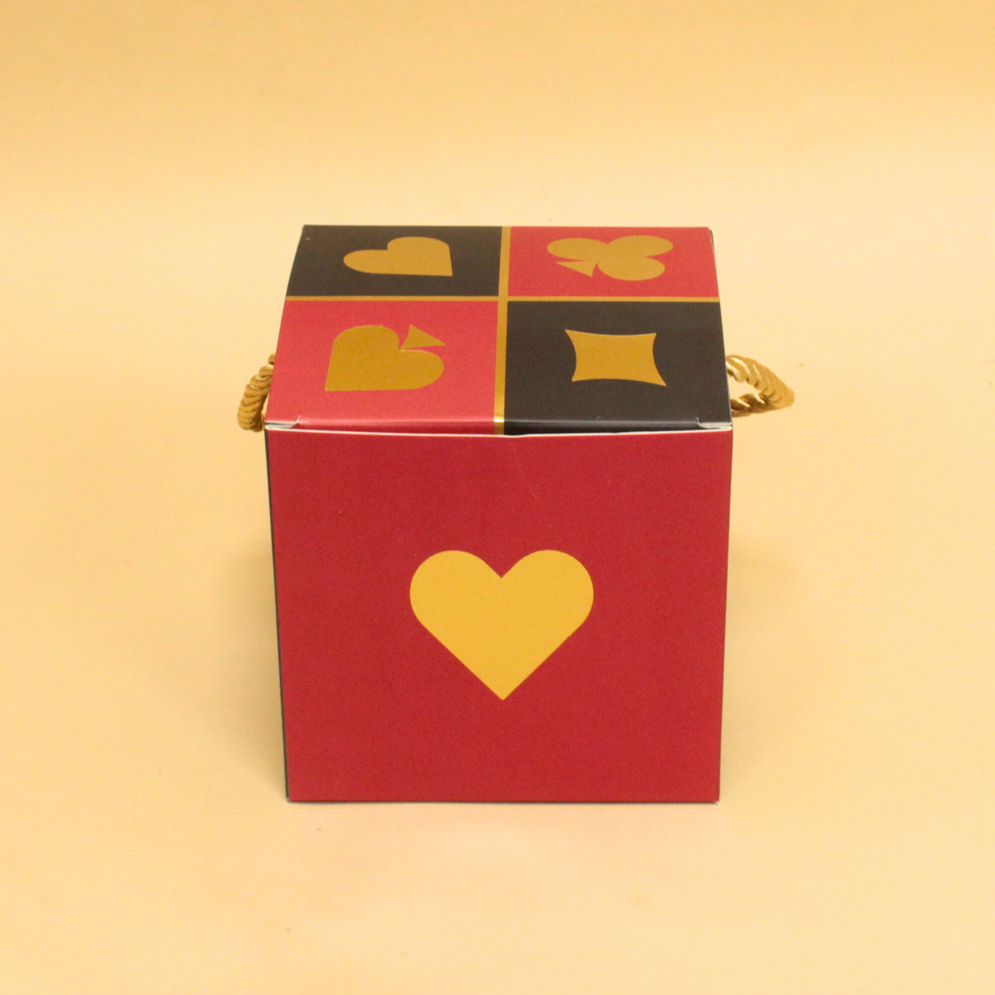 Diwali Poker Jar Box/ Candle Box (4x4x4 Inches)