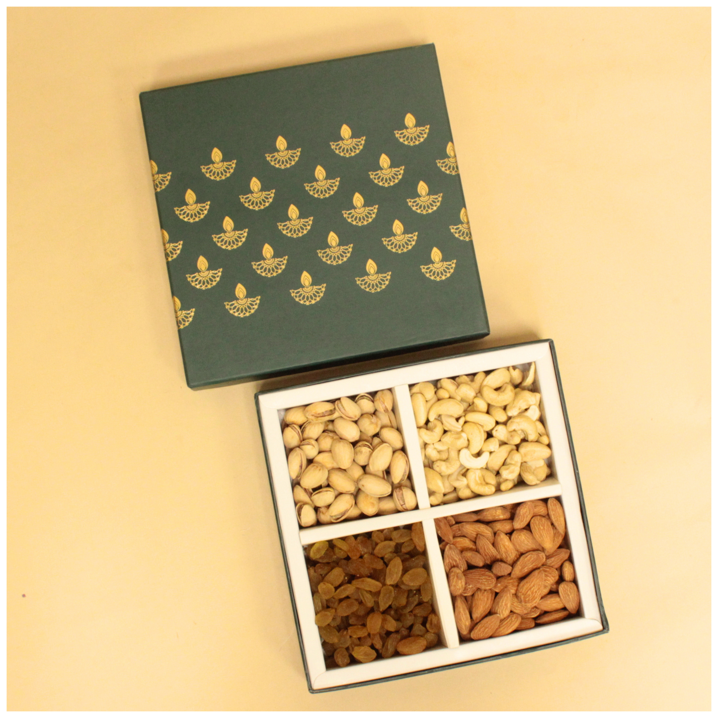 Rigid Chocolate Box (7.5x7.5x1.5 Inches)