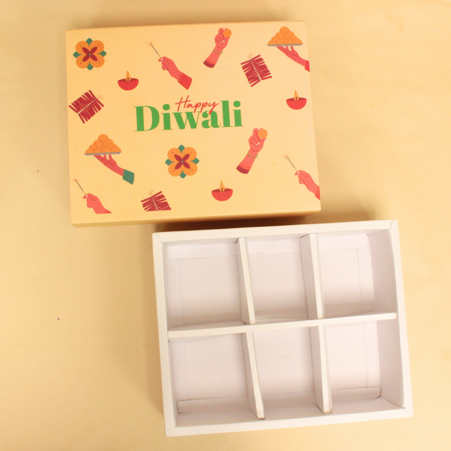 Diwali Hamper Box (10.5x8.5x4 Inches)