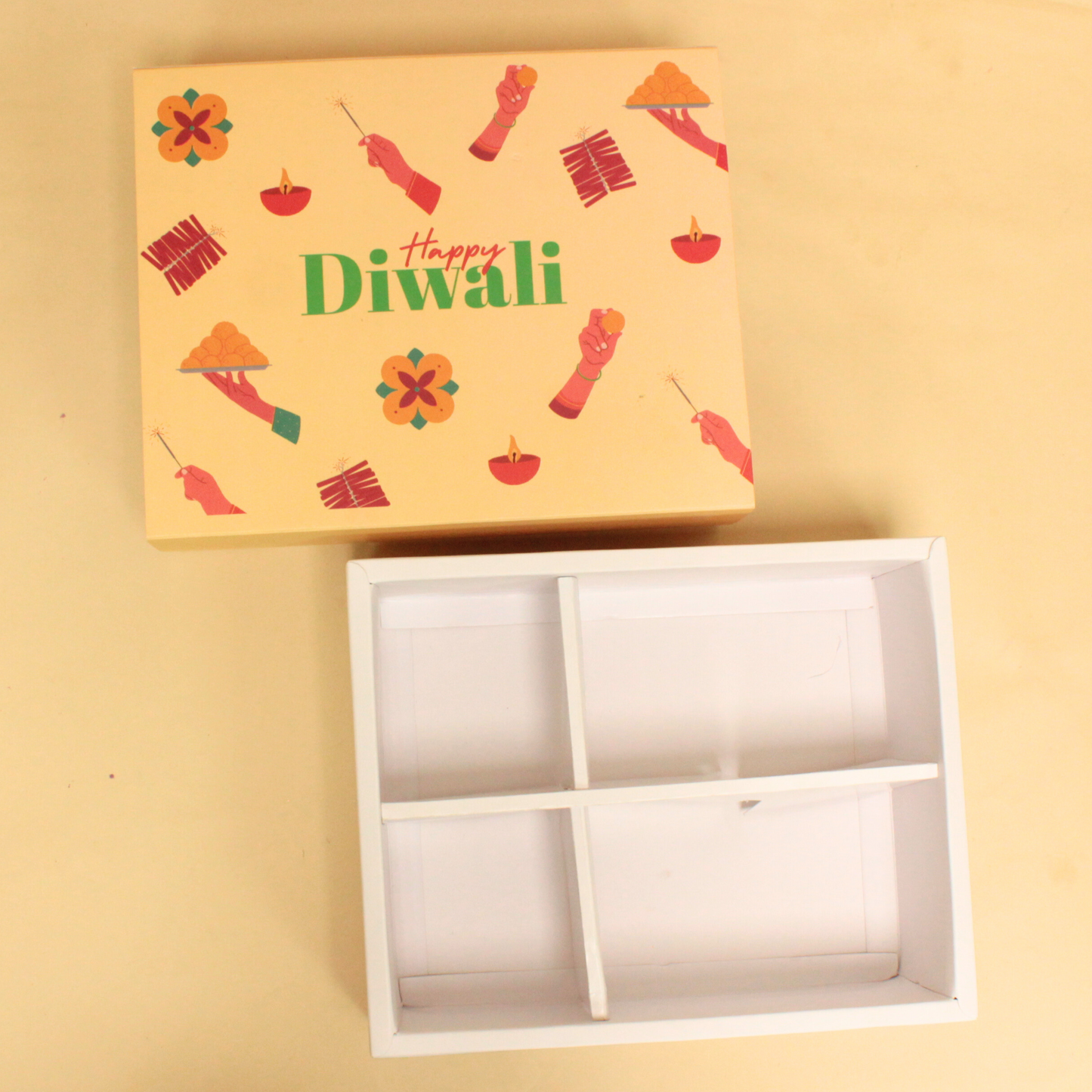 Diwali Hamper Box (10.5x8.5x4 Inches)