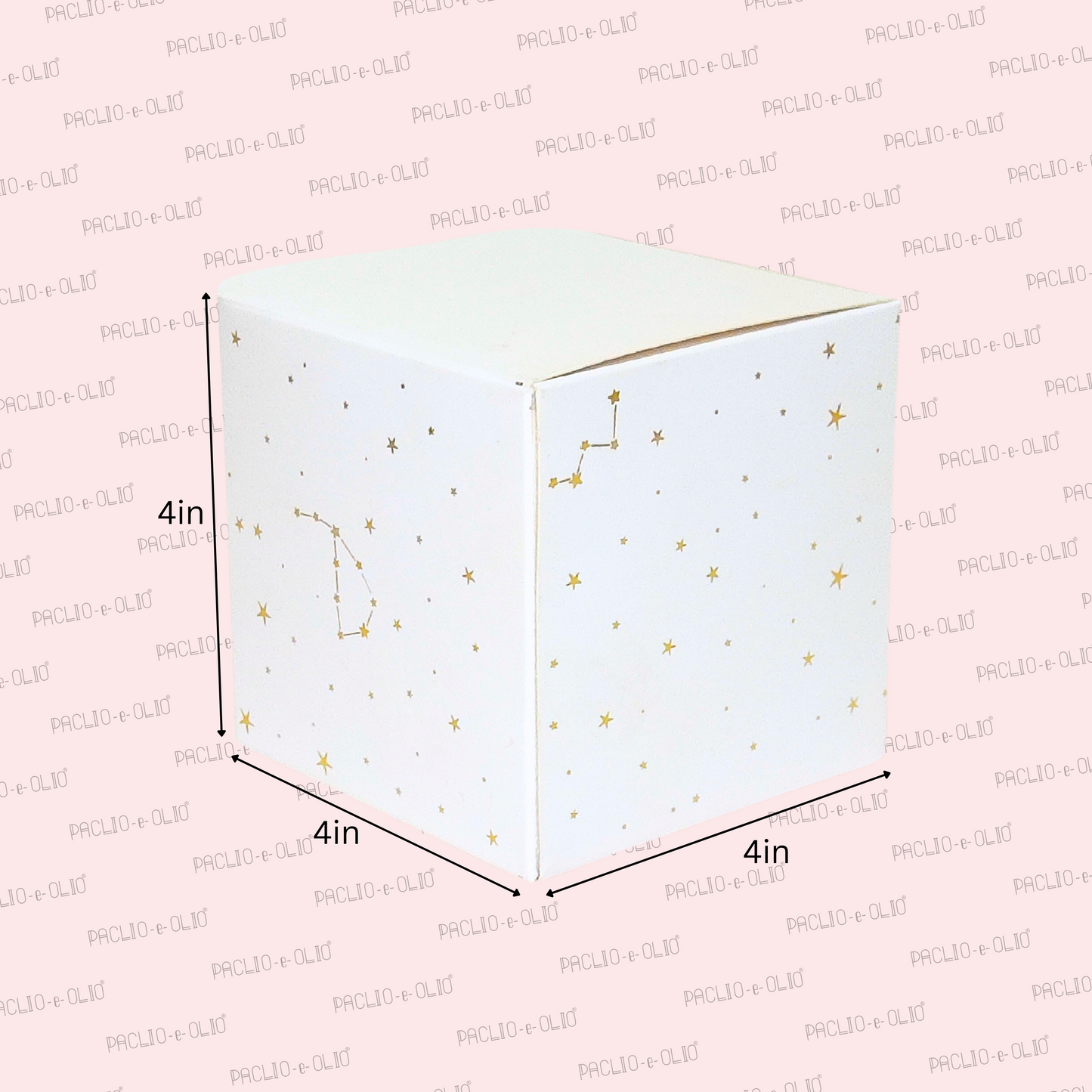 CANDLE BOX (4x4x4 Inches)