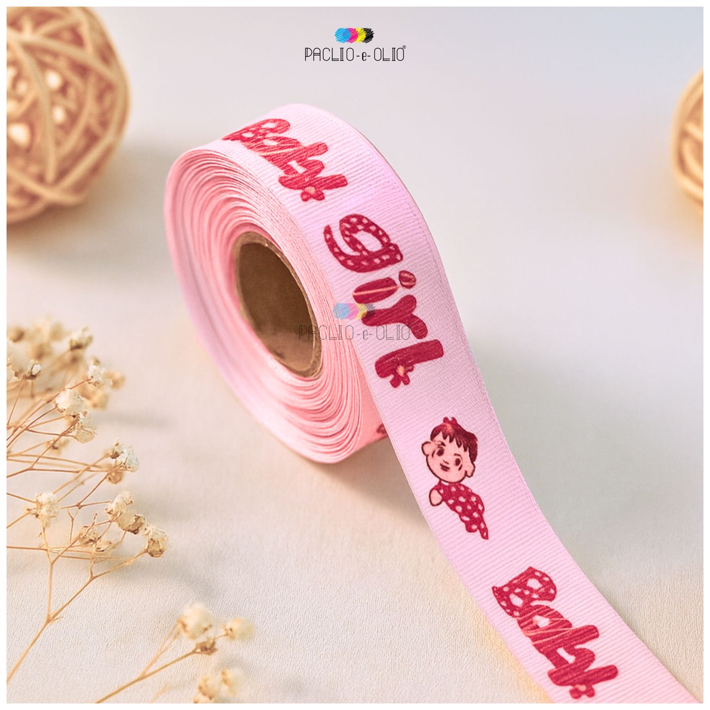 Baby Girl Ribbon (1 Inch)