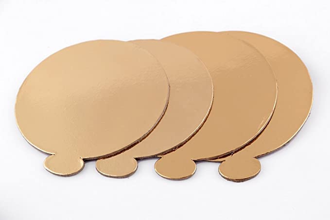 CAKE BOARD GOLDEN (8 Inches)