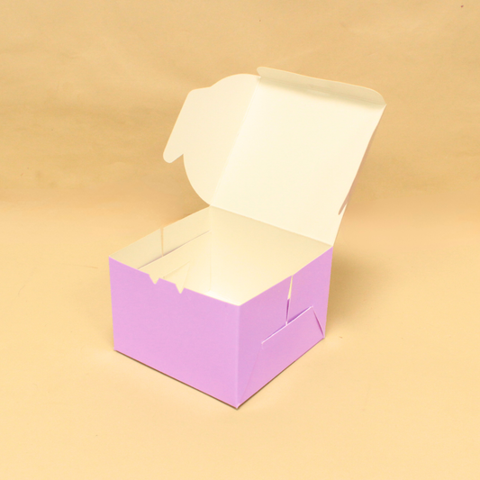 2 Pastry Box (5x5x3.5 Inches)