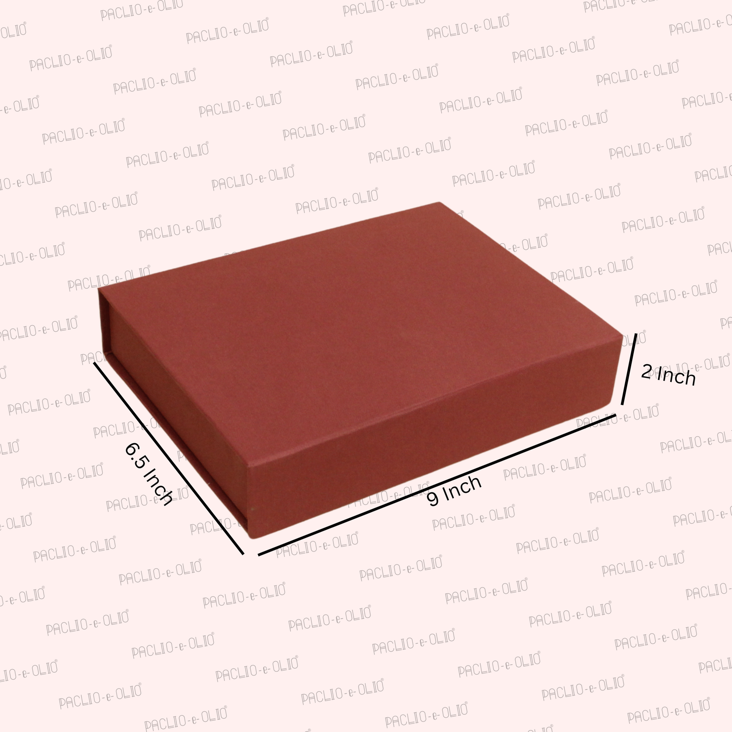 12 Cavity Rigid Chocolate Box (9x6.5x2 Inches)