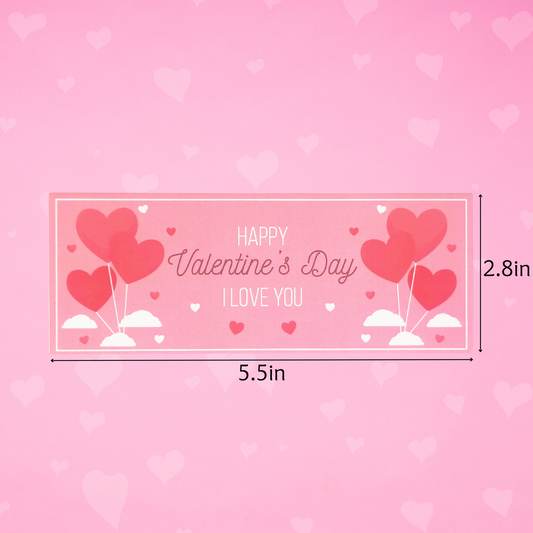 HAPPY VALENTINES DAY | 5.5x2.8 INCHES