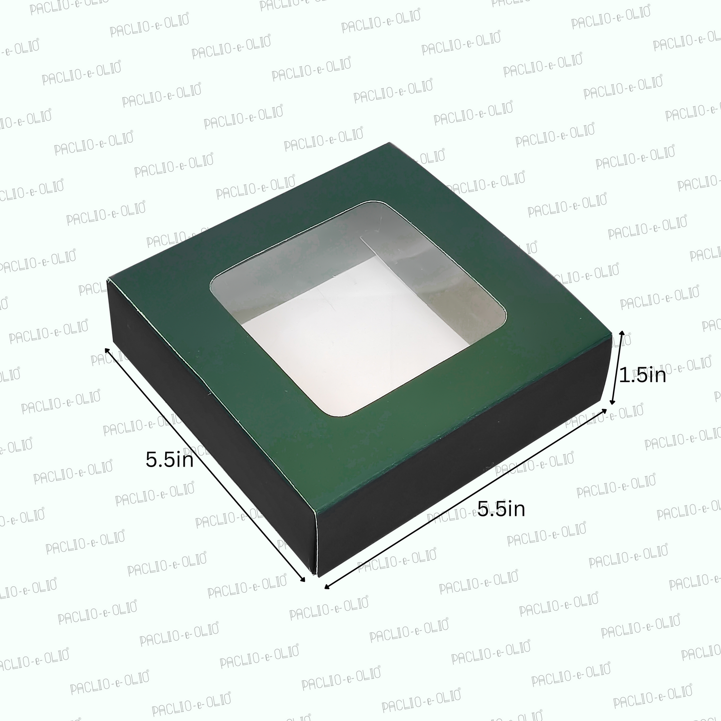 Brownie Box (5.5X5.5X1.5 Inches)