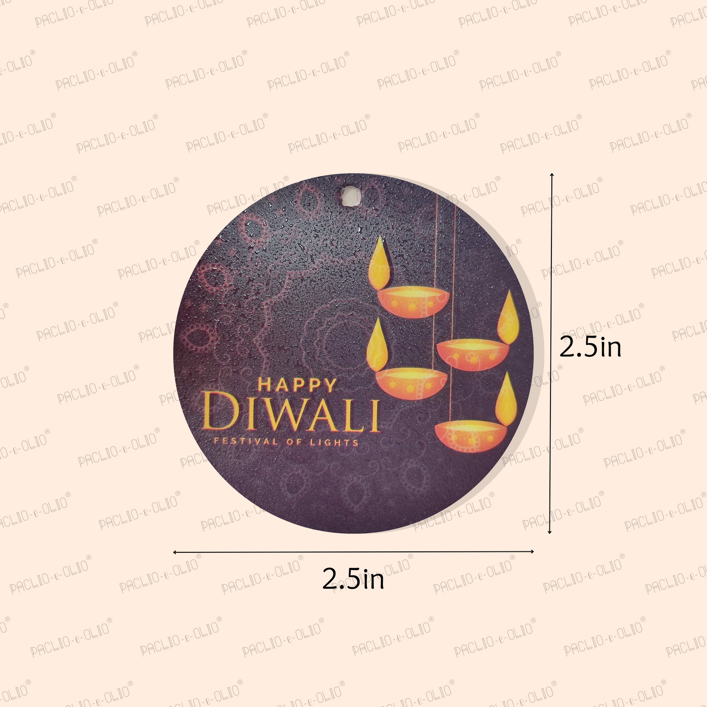 DIWALI TAG (2.5 INCHES)