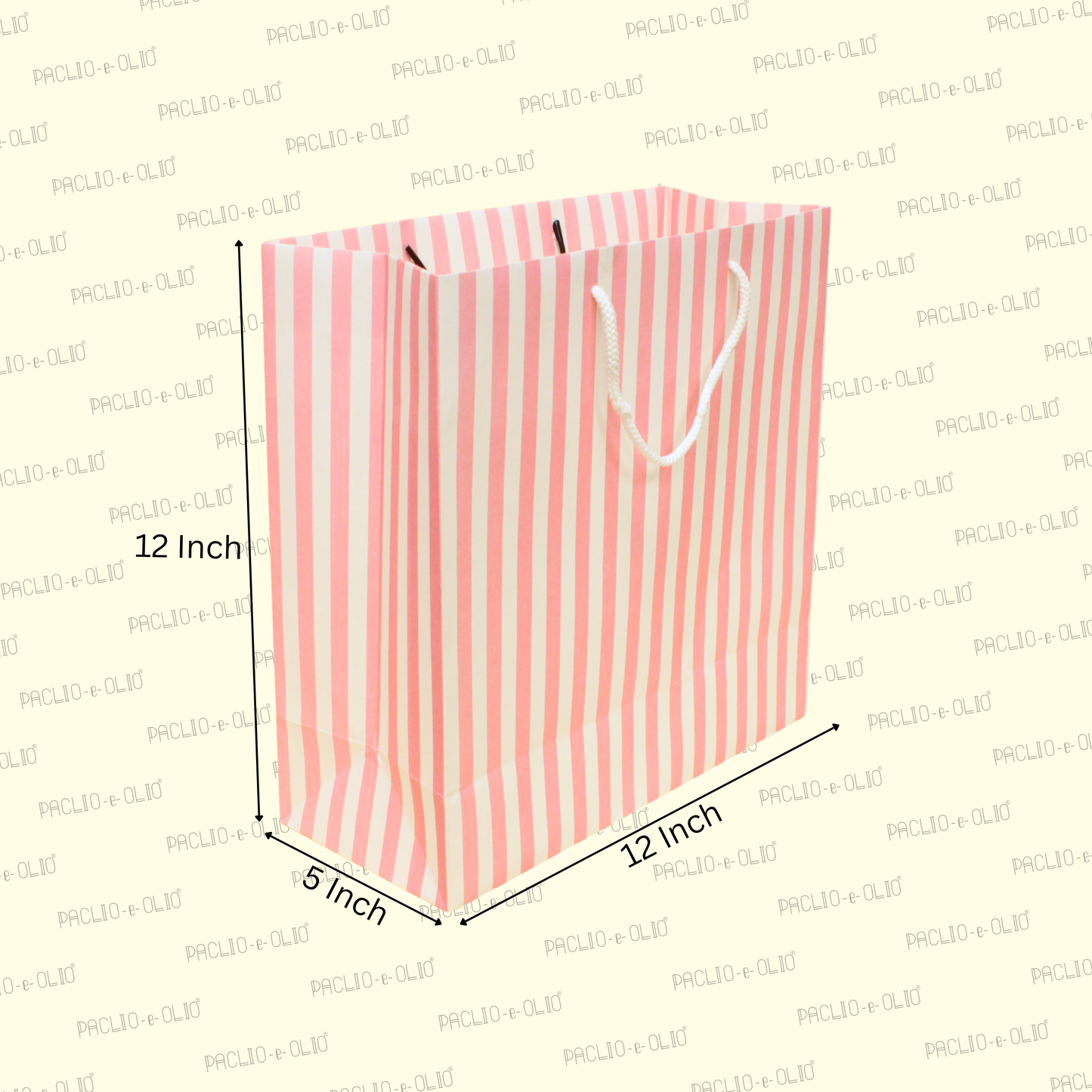 Gift Paper Bags | 12x12x5 Inches
