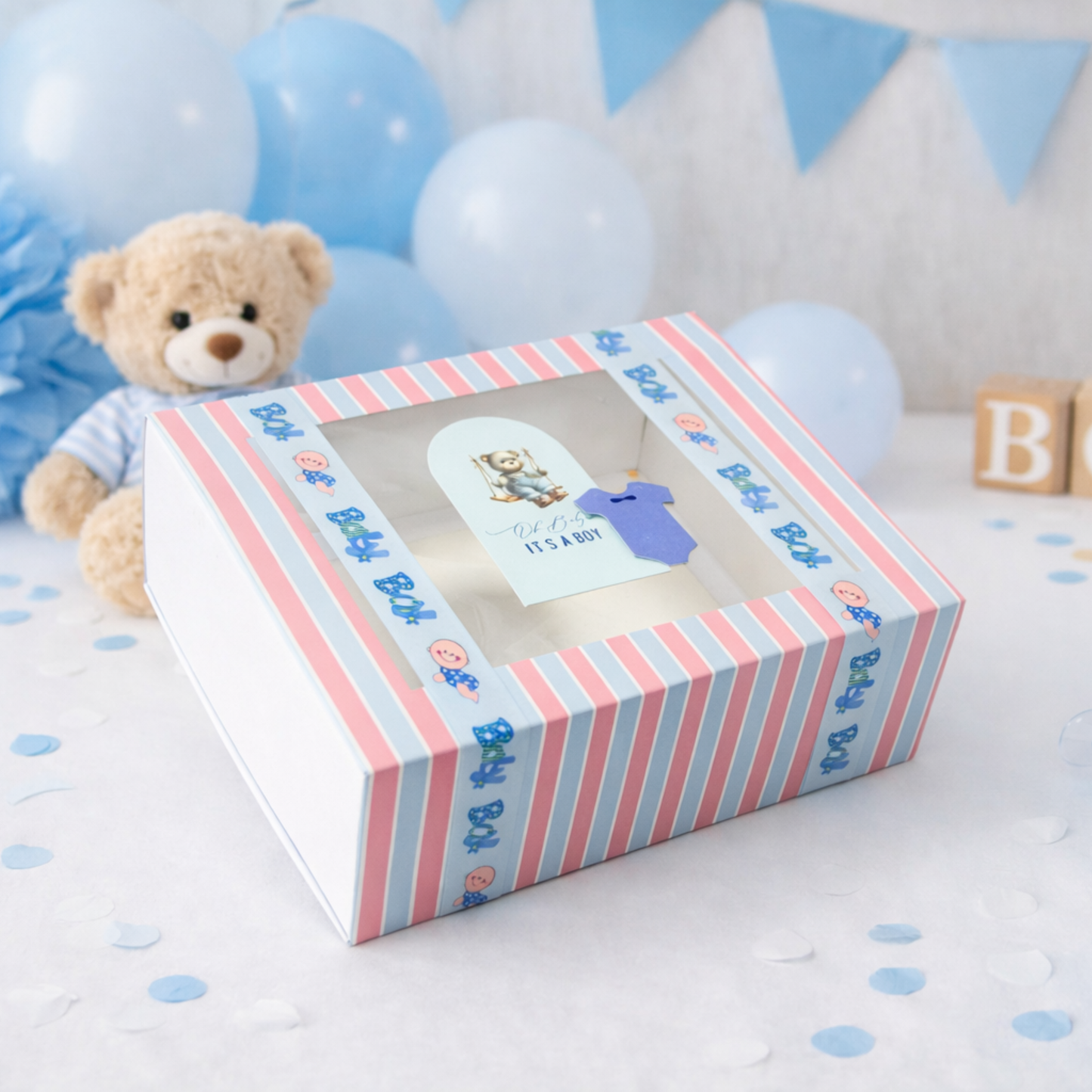 Baby Boy Ribbon (1 Inch)