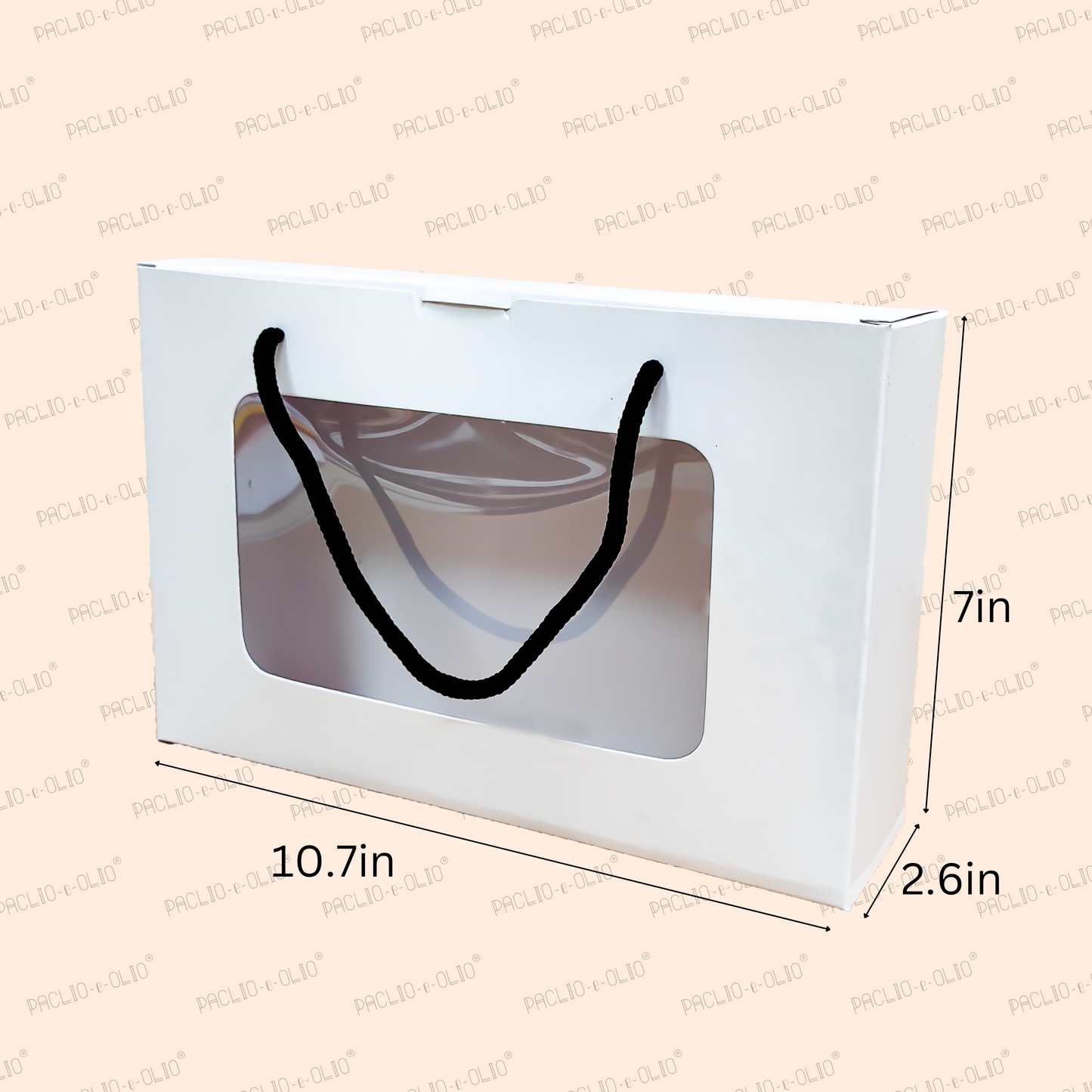 Four Jar Box (10.7x7x2.6 Inches)