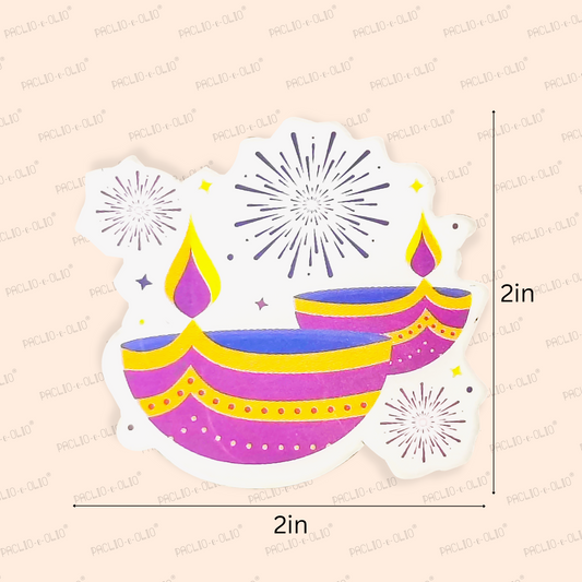 DIWALI TAG (2x2 INCHES)