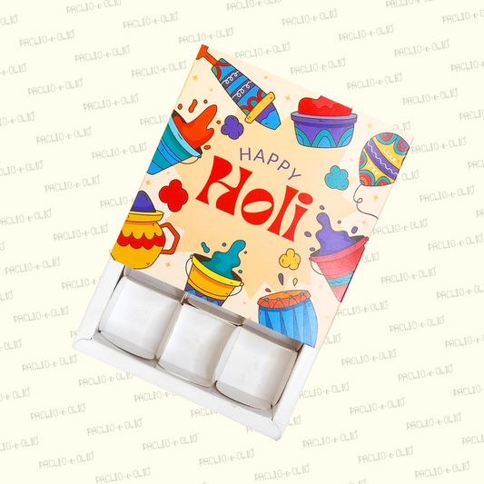 Holi 9 Cavity Chocolate Box (5.5x5.5x1.5 Inches)