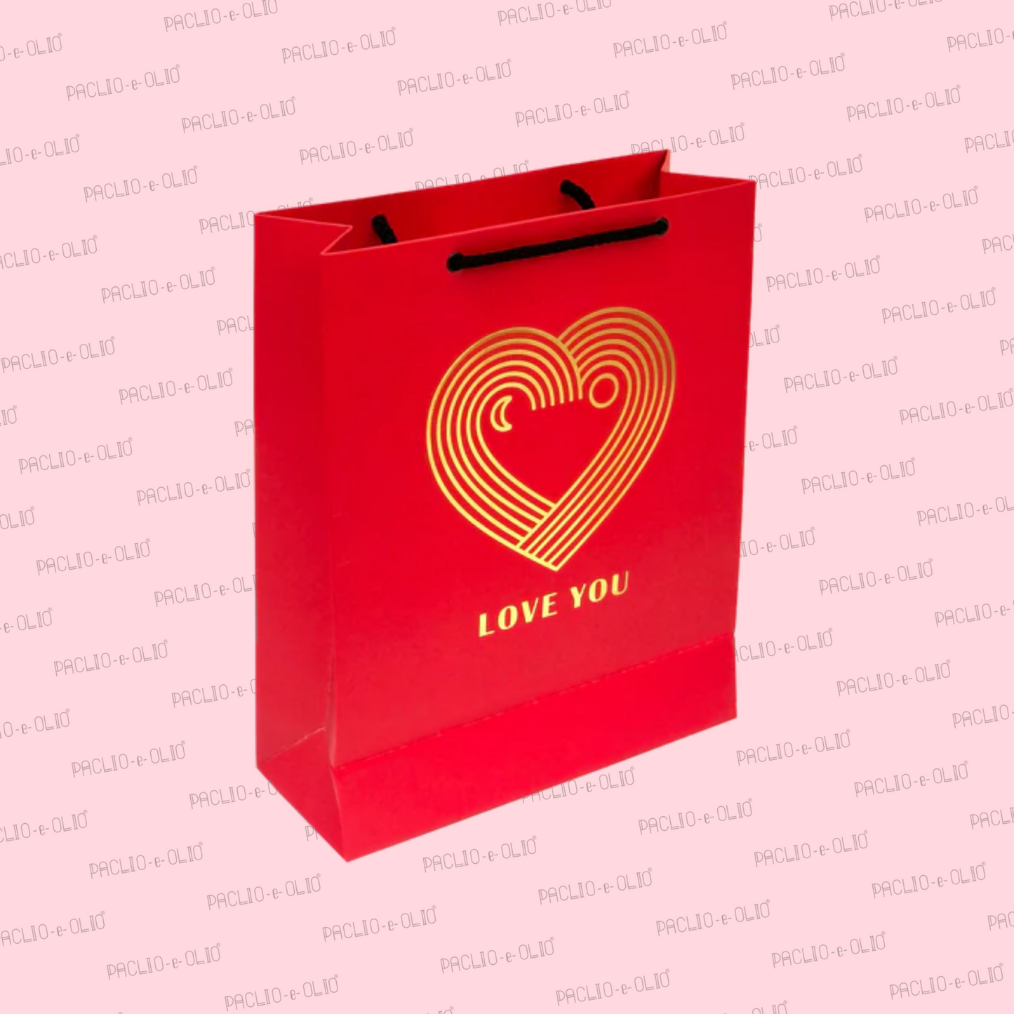 Love You Bag (8x5.5x10.5 Inches)